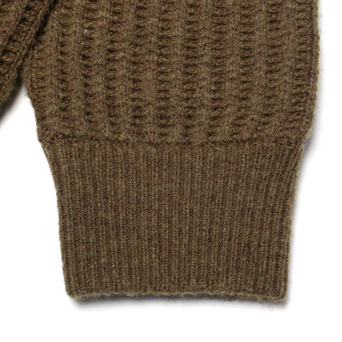 Military Patch Zip Sweater