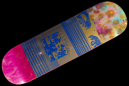Eyes 2 Gold/Blue Deck (Pink) - 8.38