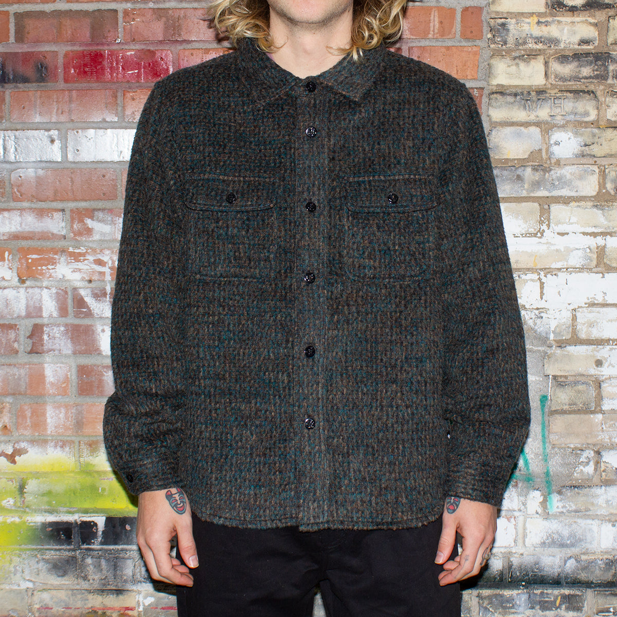 Speckled Wool CPO Shirt