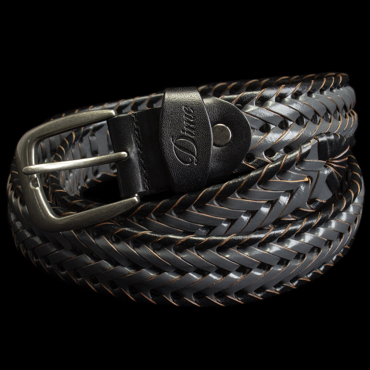 Braided Leather Belt