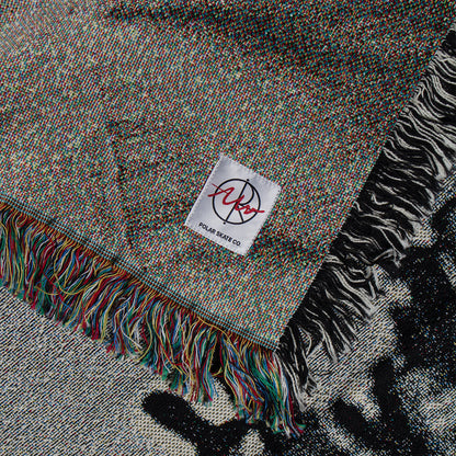 Happy Sad Around The World Throw Blanket