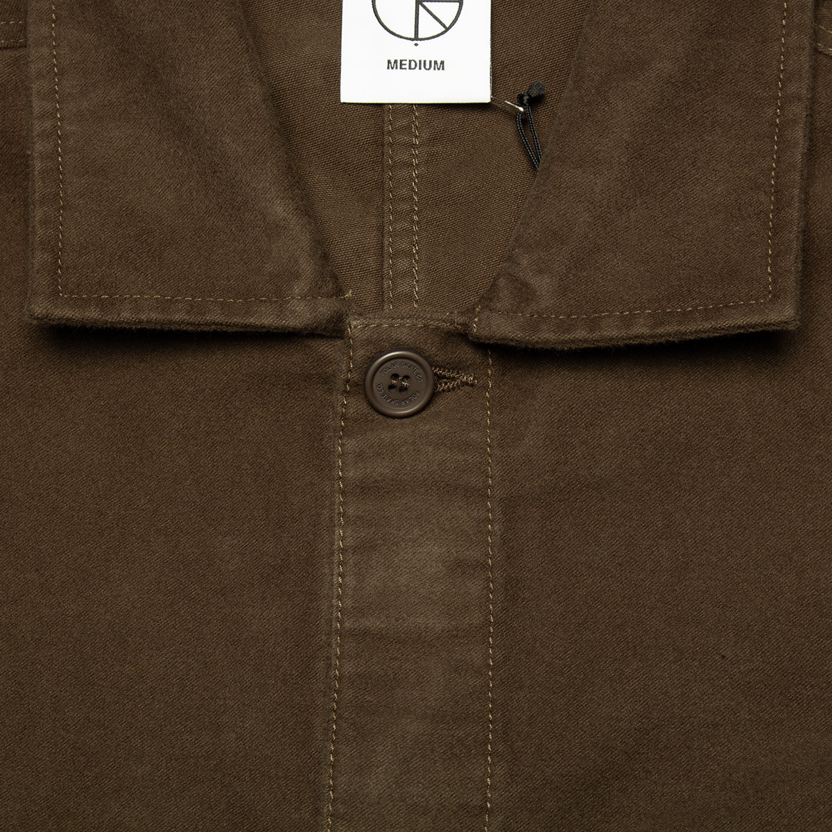 Theodore Brushed Twill Overshirt