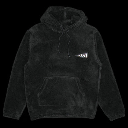 Mirrored Flag Logo Polar Fleece Hooded Pullover