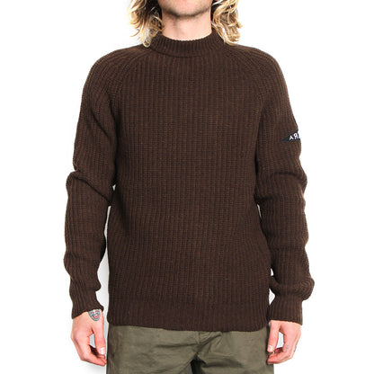 Mirrored Flag Logo Knitted Pullover