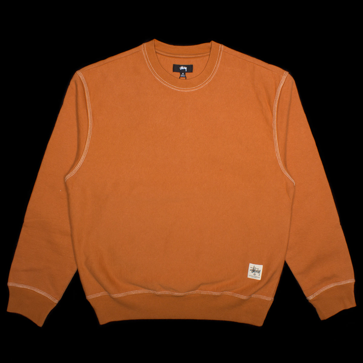 Contrast Stitch Label Crew