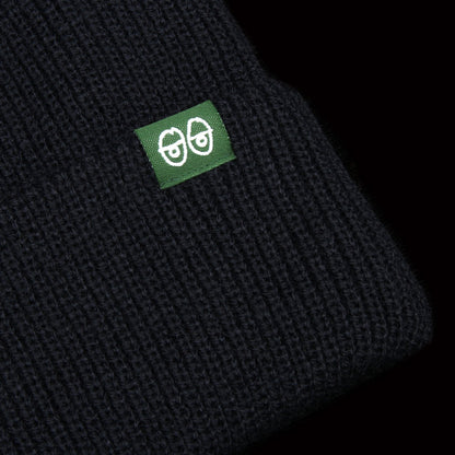 Eyes Clip Cuff Beanie