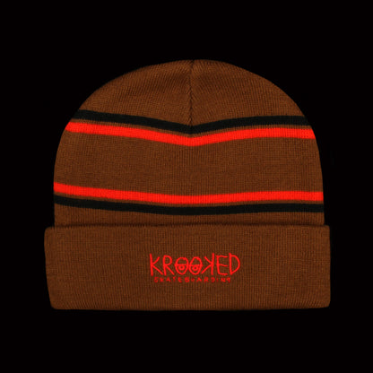 Krooked Eyes Cuff Beanie