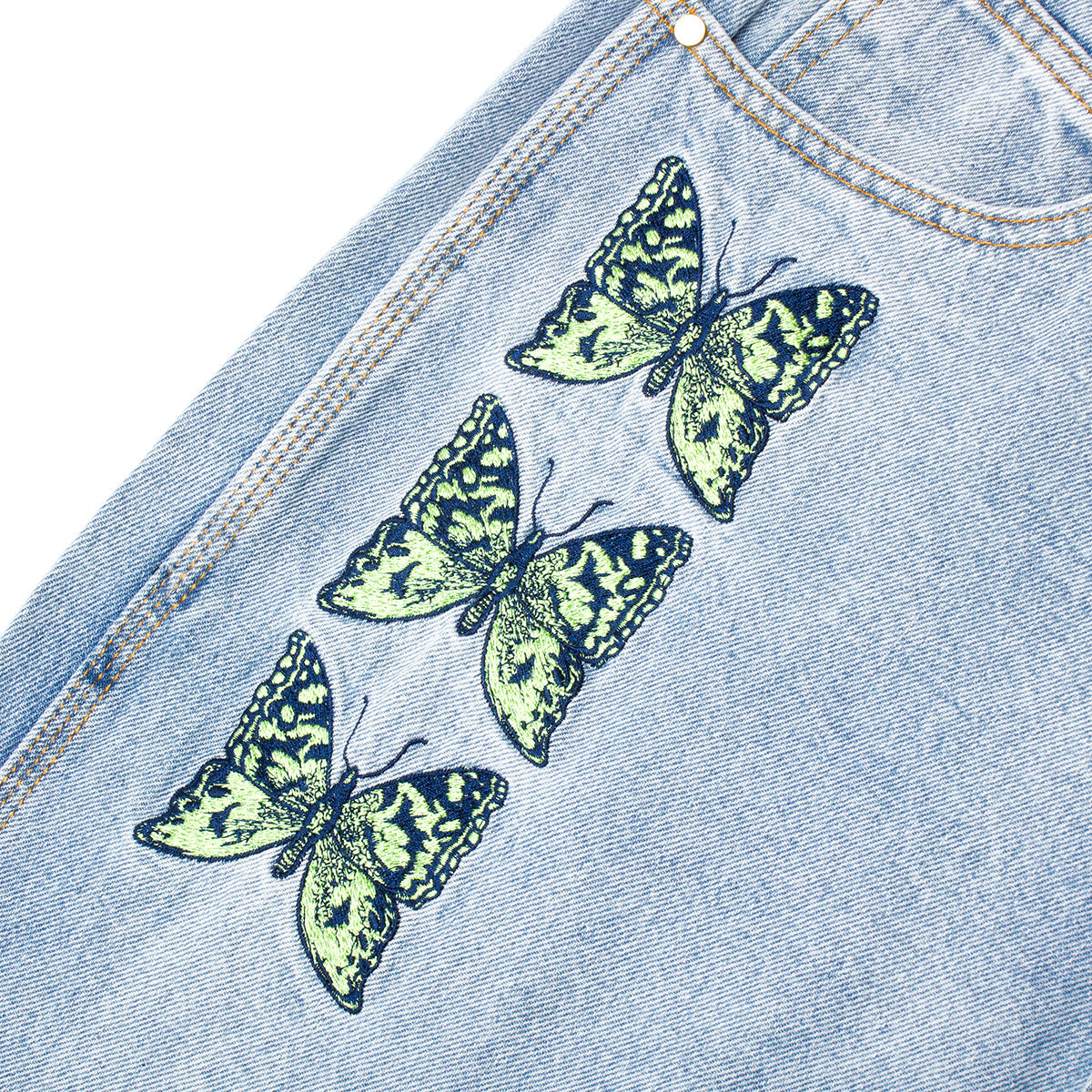 Butterfly Denim Jeans