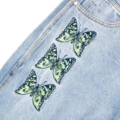 Butterfly Denim Jeans