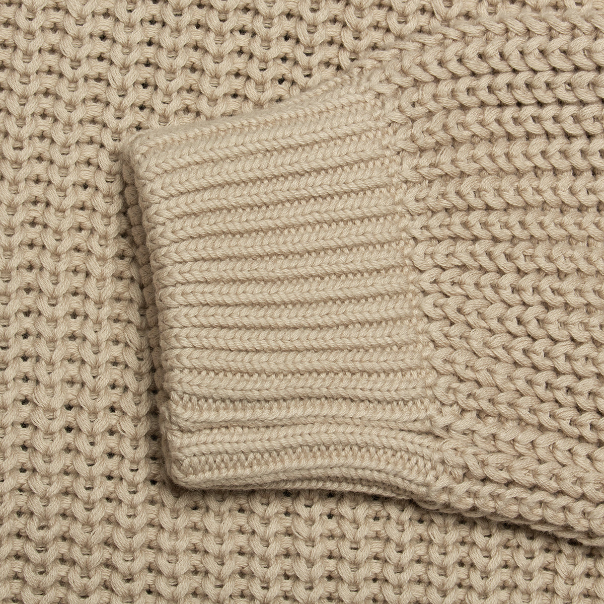 Crisis Ribbed Knit Sweater