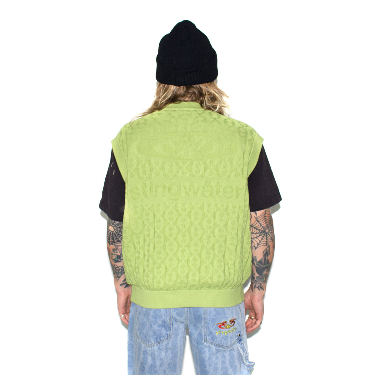 Moses Chain Knit Sweater Vest