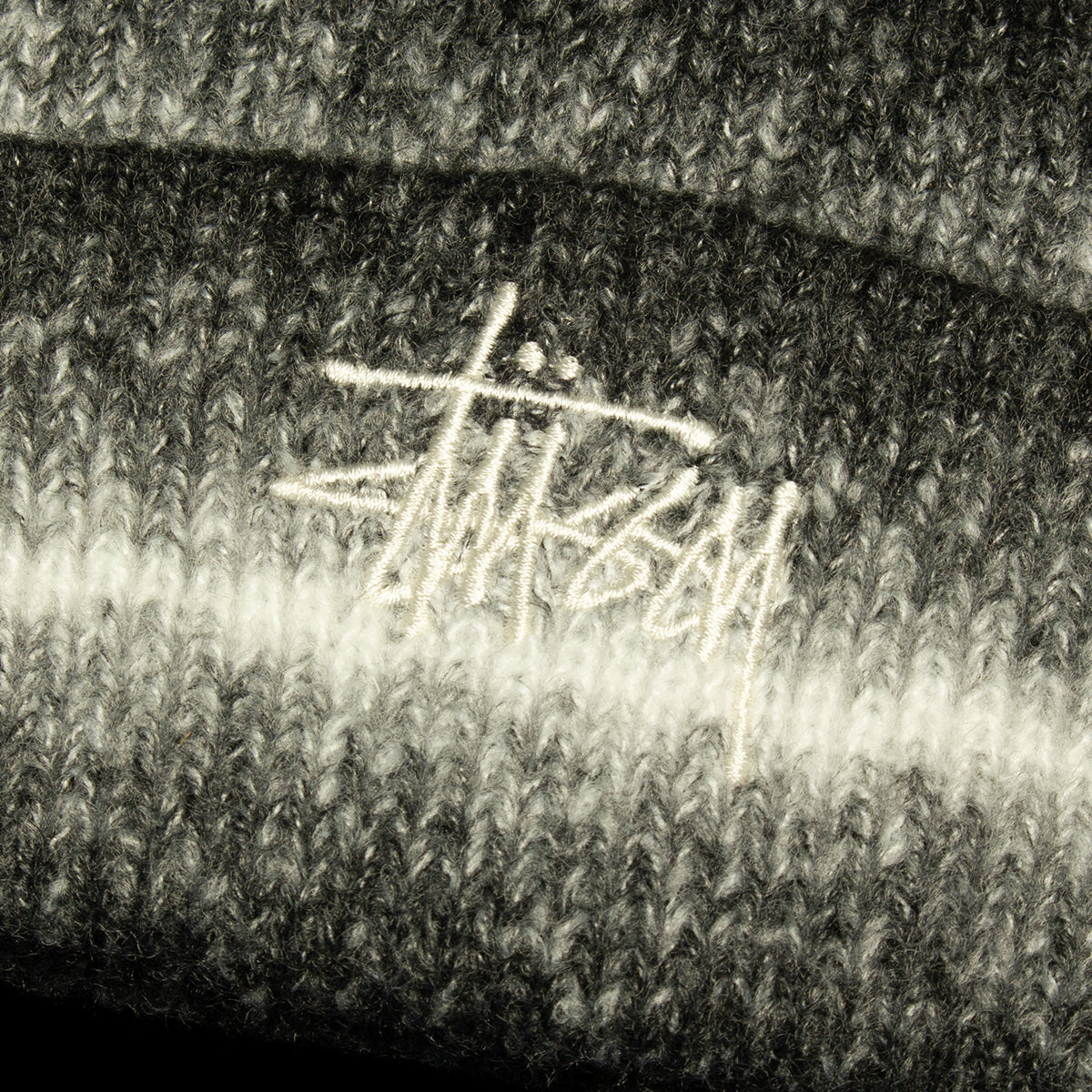 Cuff Beanie Knit Stripe
