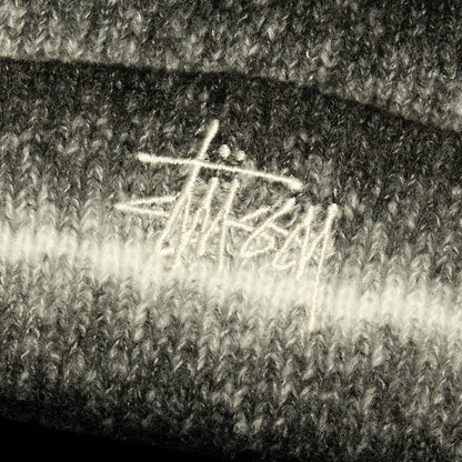 Cuff Beanie Knit Stripe