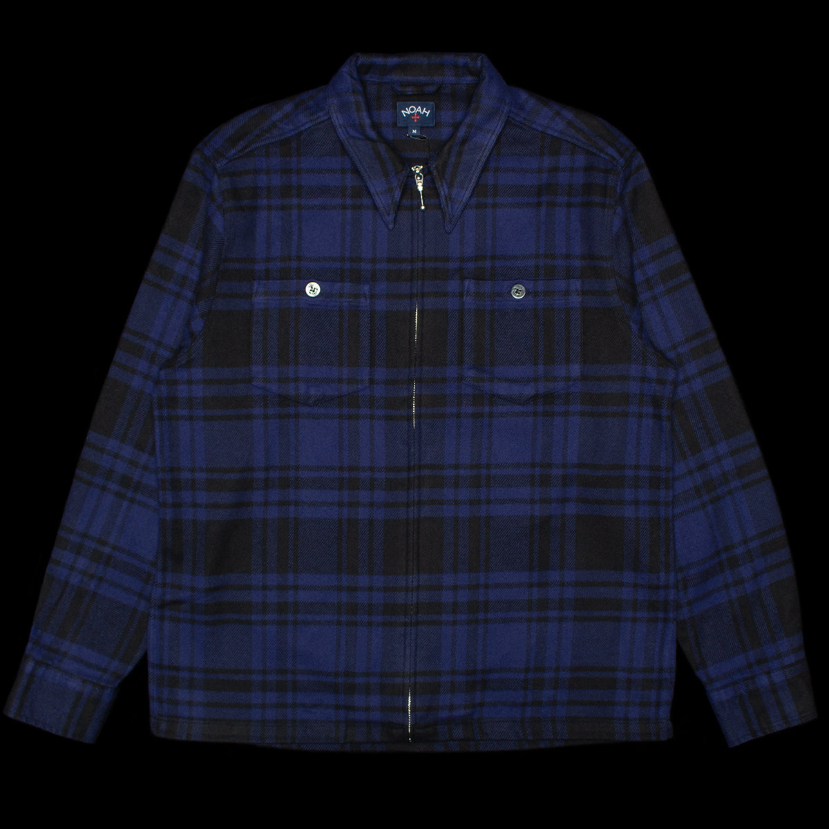 Heavyweight Zip-Up Flannel