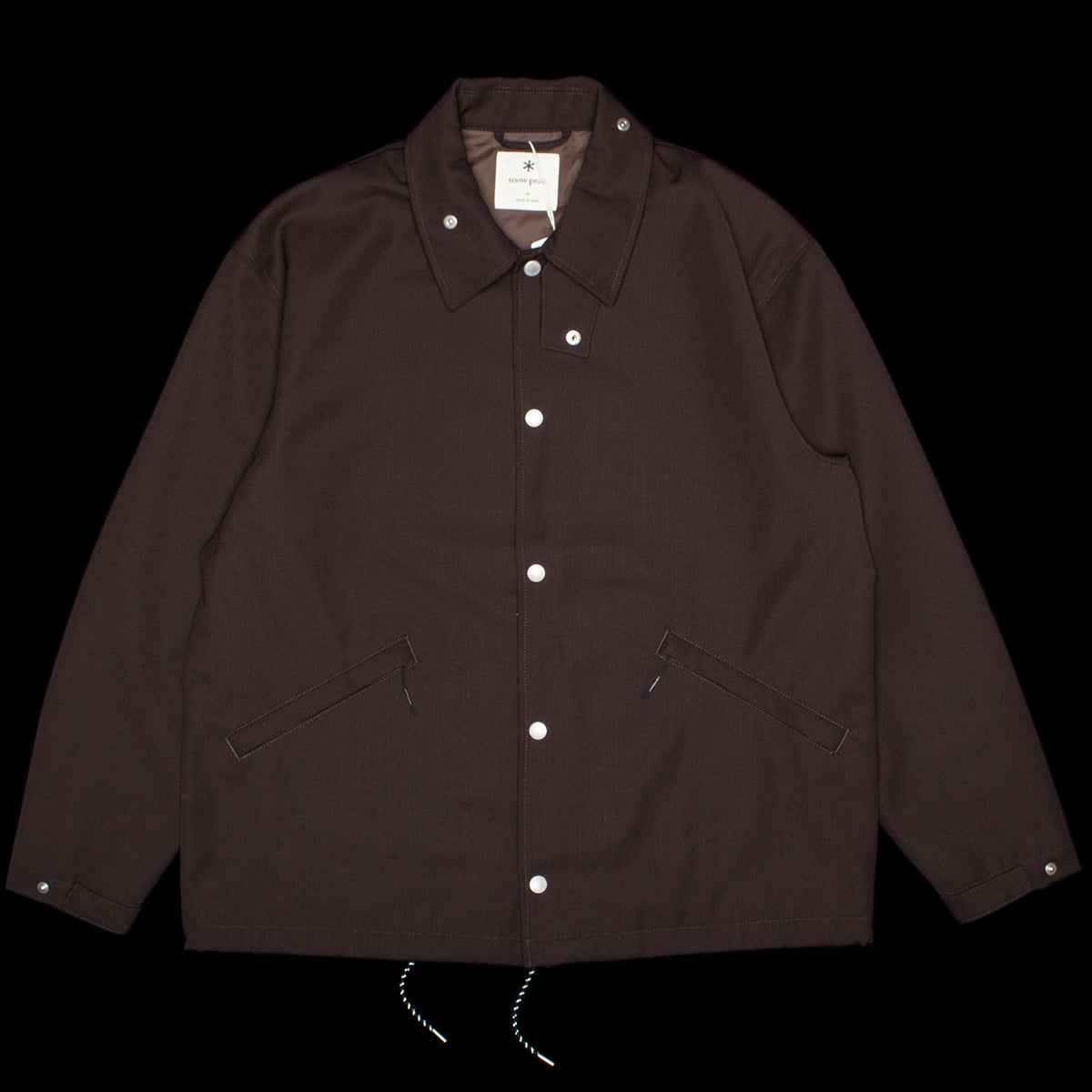 Hybrid Wool Coach Jacket