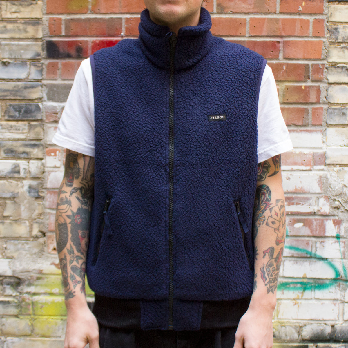 Sherpa Fleece Vest