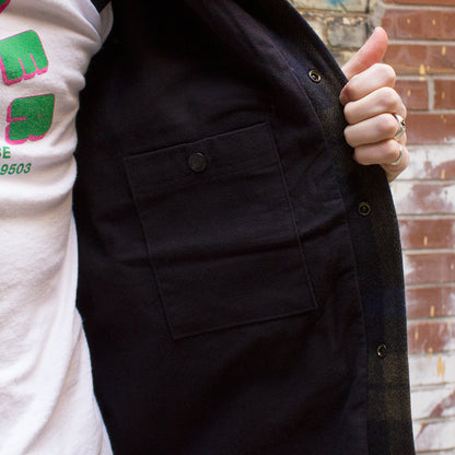 Lined Mackinaw Wool Jac-Shirt
