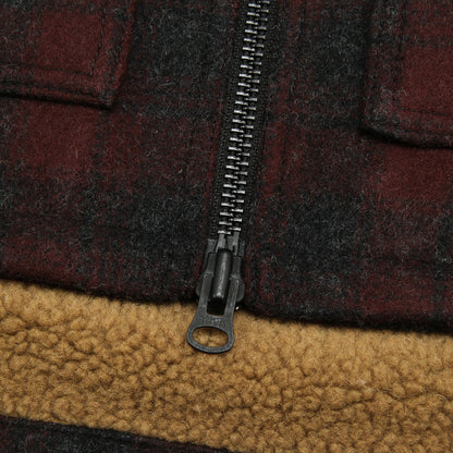 Lined Mackinaw Wool Work Vest