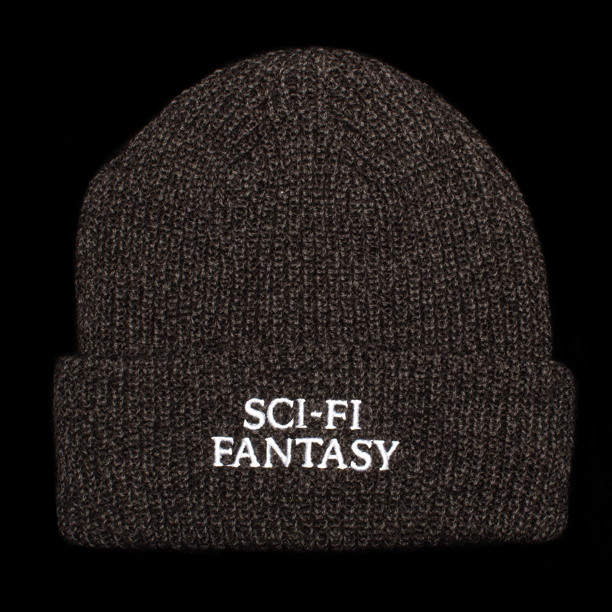 Mixed Yarn Logo Beanie