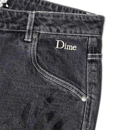 Flamepuzz Relaxed Denim Pant