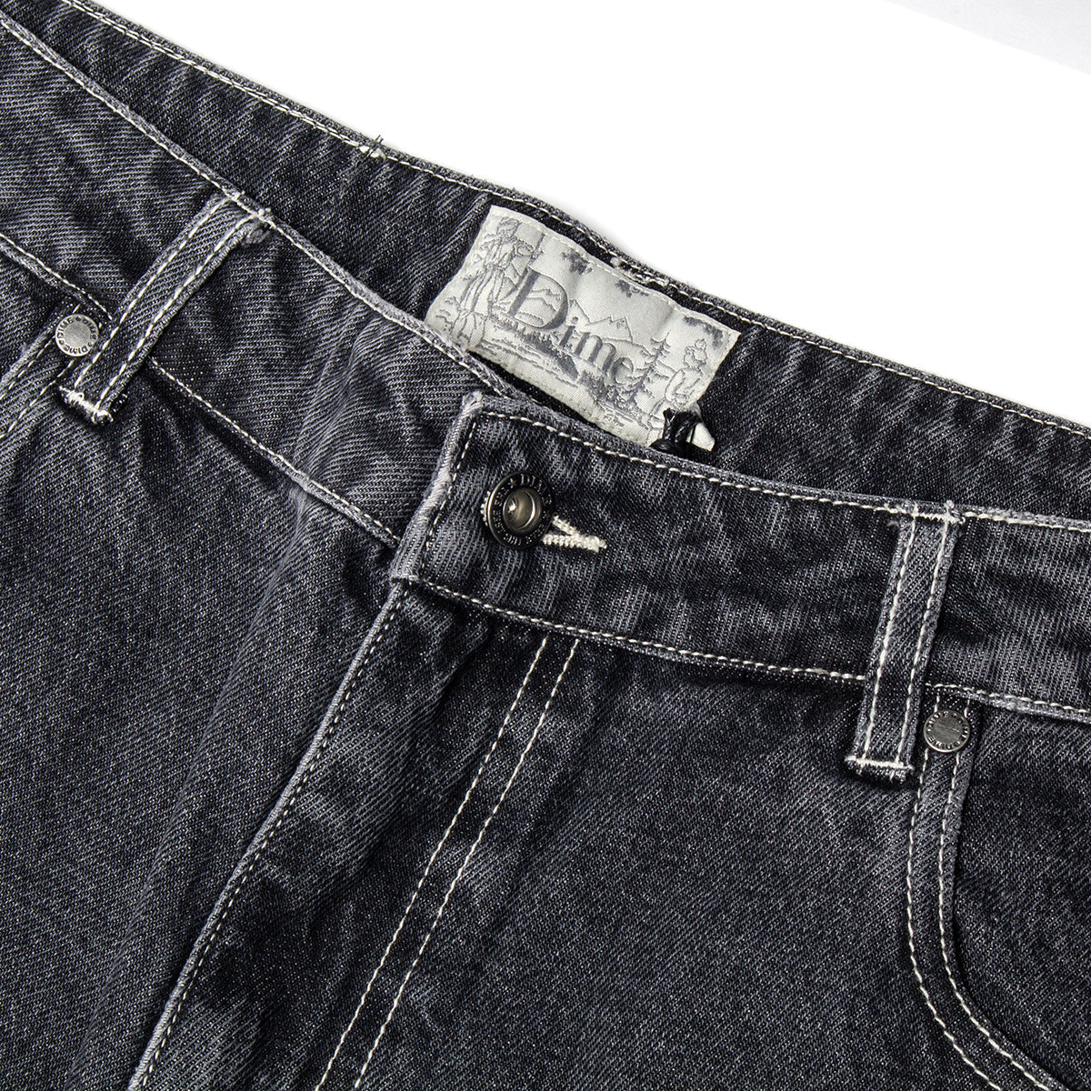Flamepuzz Relaxed Denim Pant