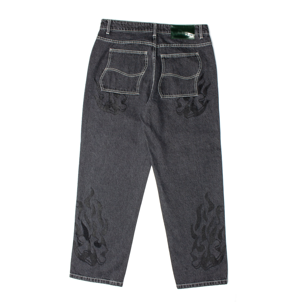Flamepuzz Relaxed Denim Pant