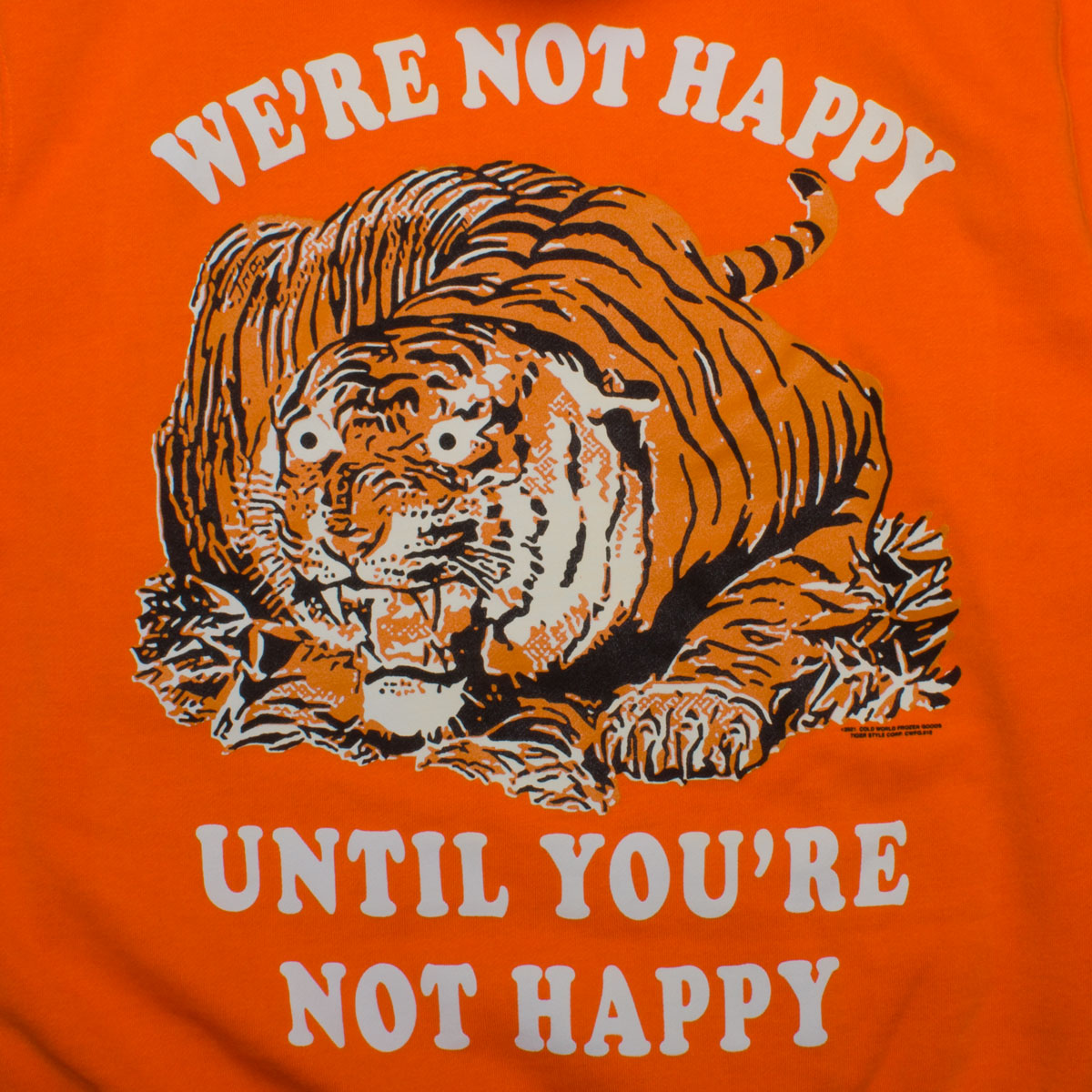 Happy Tiger Hoodie