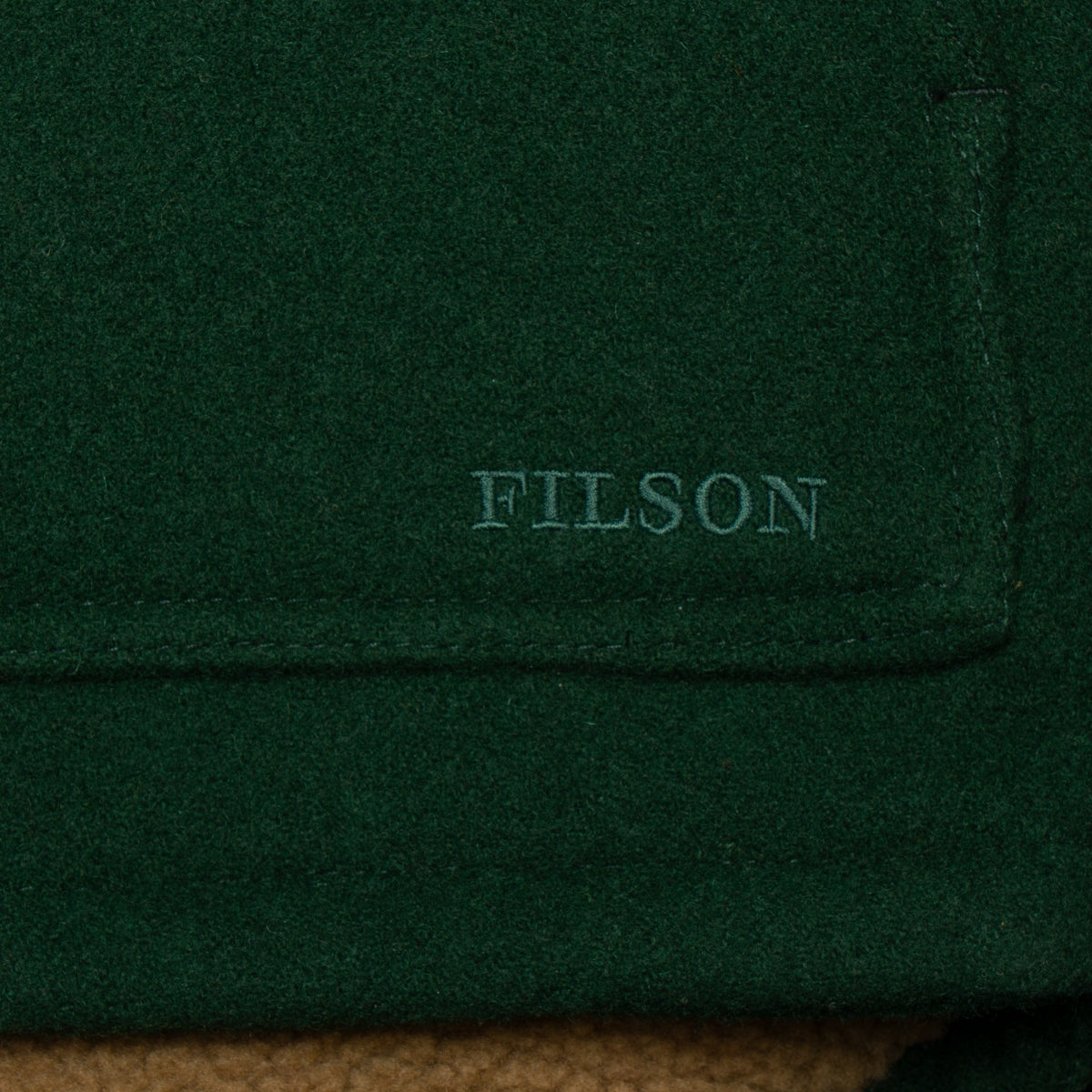 Lined Mackinaw Wool Work Vest