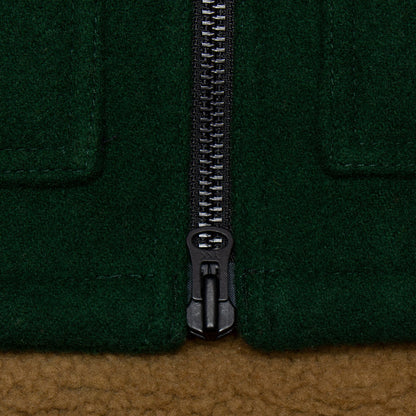 Lined Mackinaw Wool Work Vest