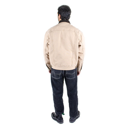 Dayton Trucker Jacket - Stone Canvas