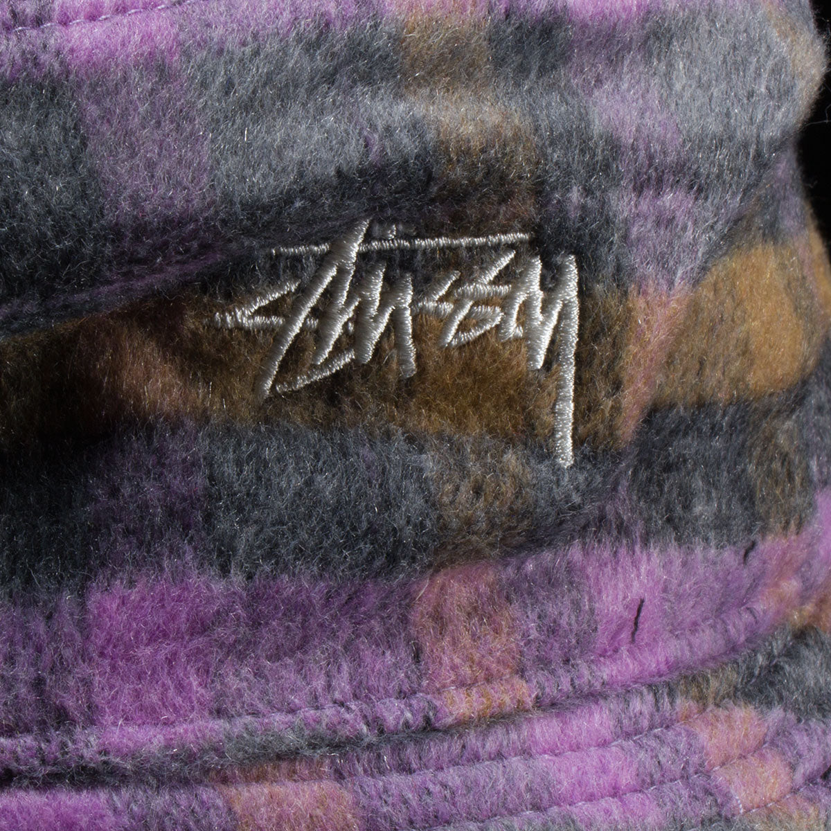 Brushed Plaid Bucket Hat