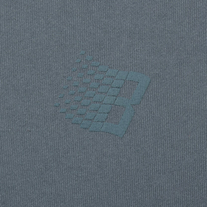 B Logo Puff Print Hoodie