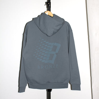 B Logo Puff Print Hoodie