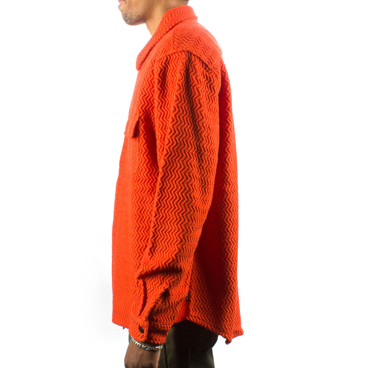 Textured Wool CPO L/S Shirt