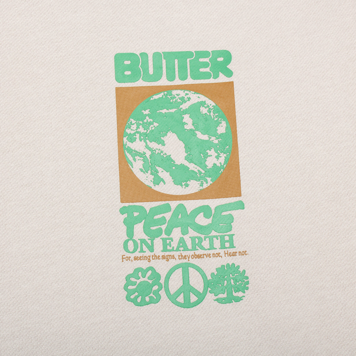 Peace On Earth Crewneck Sweatshirt
