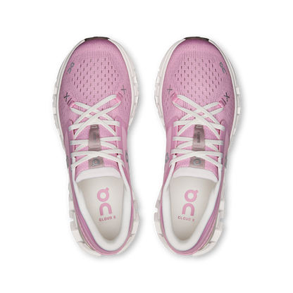 On Running Women's Cloud X 4 Shoes - Petal / Sand