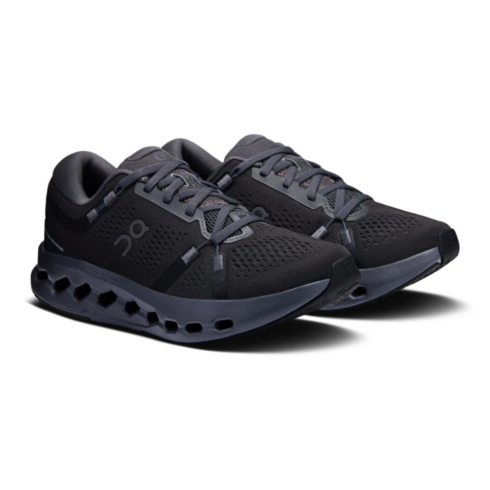 On Running Women's Cloudsurfer 2 Shoes - Black / Black