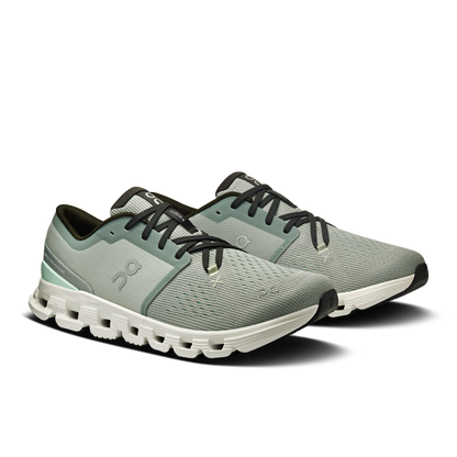 On Running Men's Cloud X 4 Shoes - Tin / Iceberg