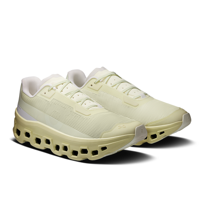 On Running Women's Cloudmonster Void Shoes - Seedling / Linen