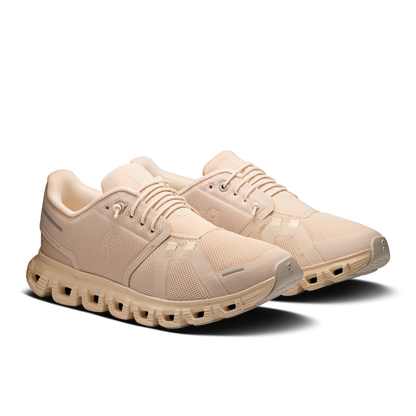 On Running Women's Women's Cloud 6 Shoes - Sand / Sand