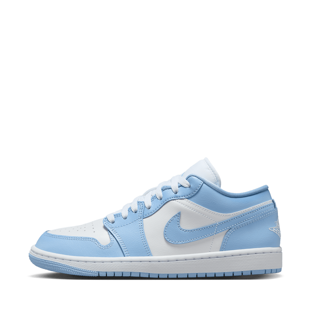 Nike Women's Air Jordan 1 Low Shoes - White / Aluminum
