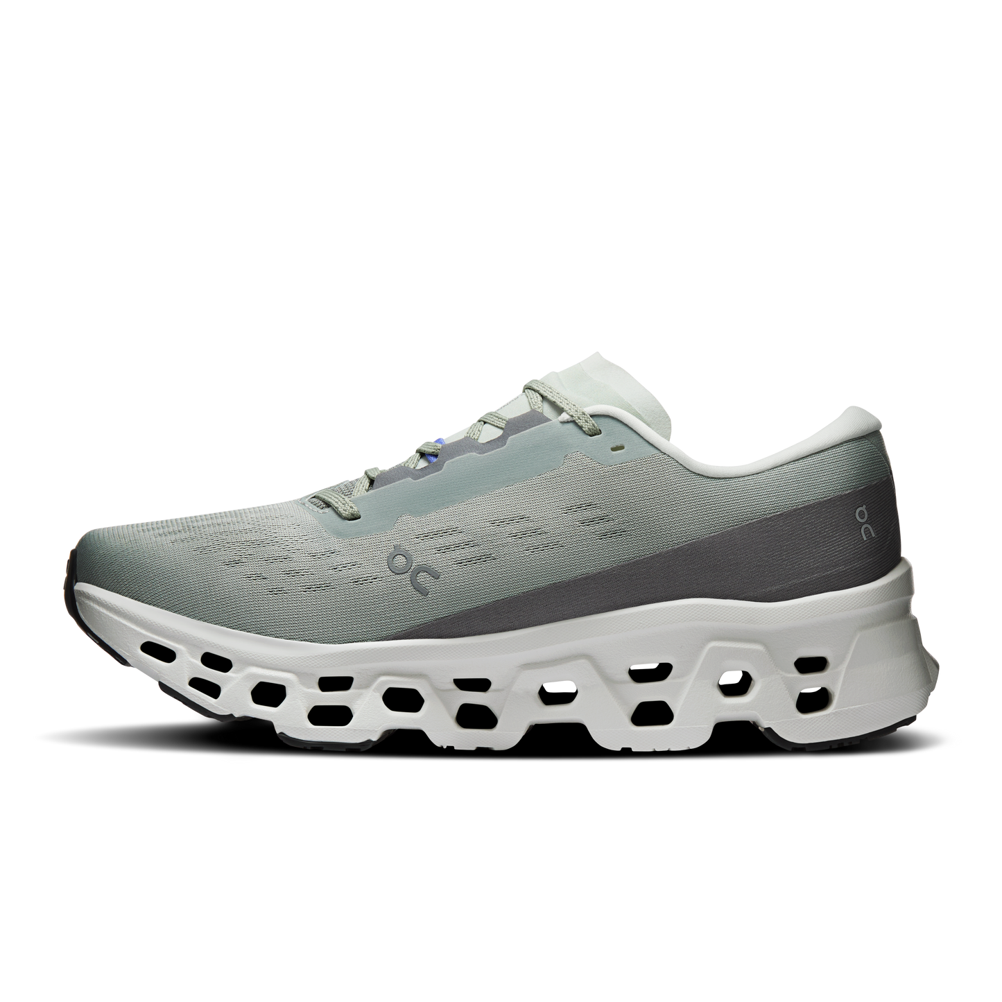 On Running Men's Cloudmonster 3 Shoes - Tin / Ivory