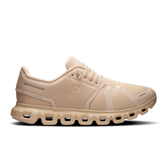 On Running Women's Women's Cloud 6 Shoes - Sand / Sand