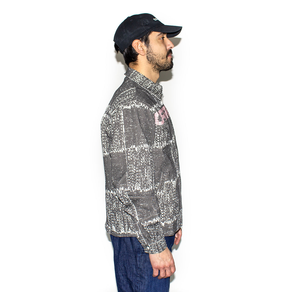 Checker Zip-Up Jacket