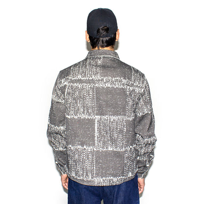 Checker Zip-Up Jacket
