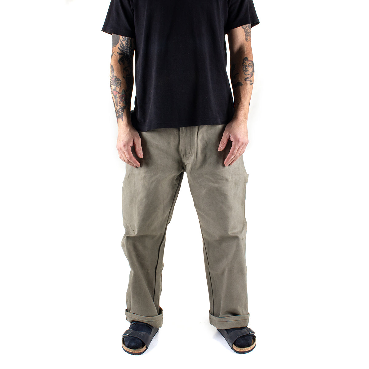 Embossed Jeans