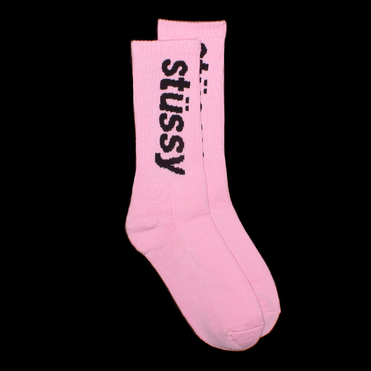 Helvetica Crew Sock