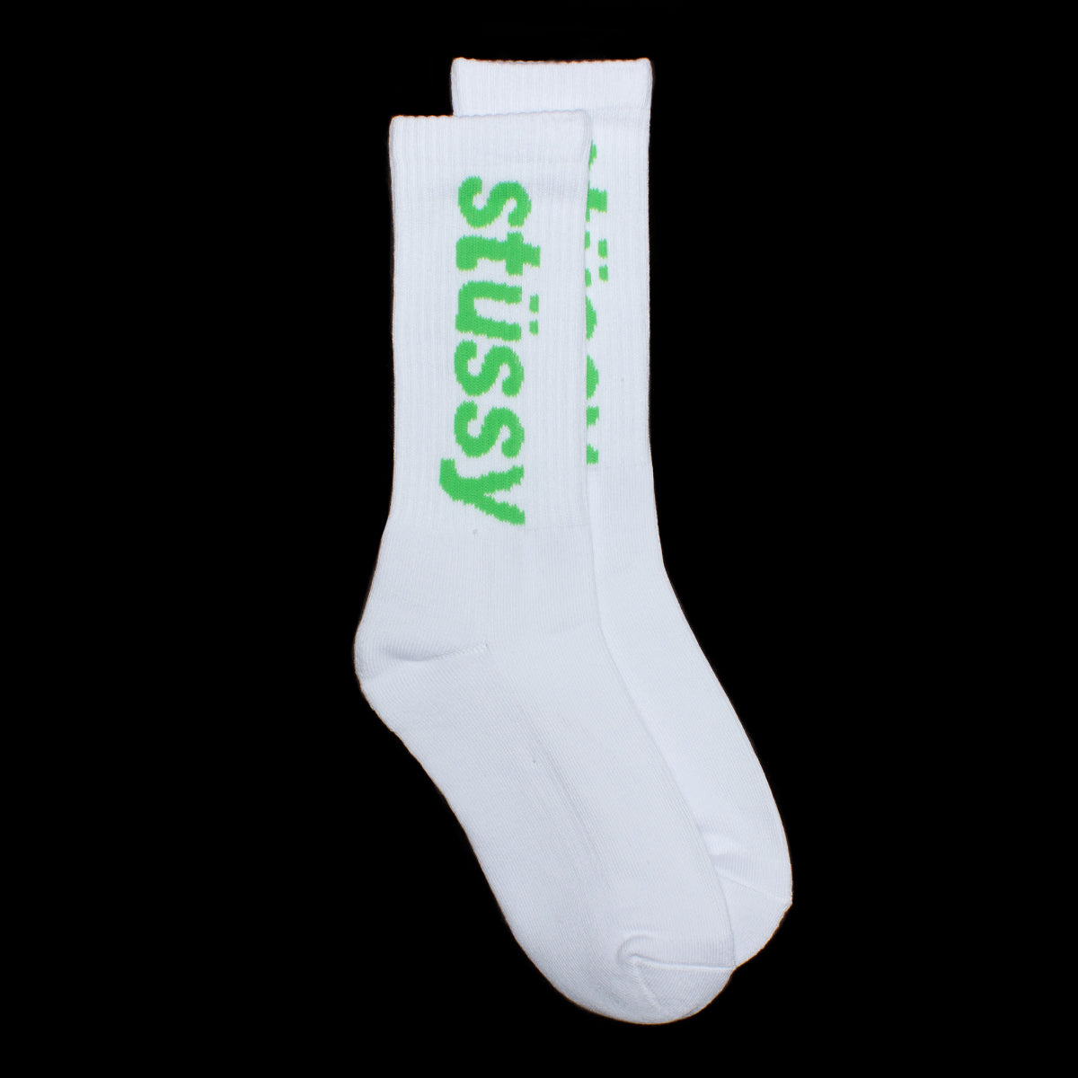 Helvetica Crew Sock
