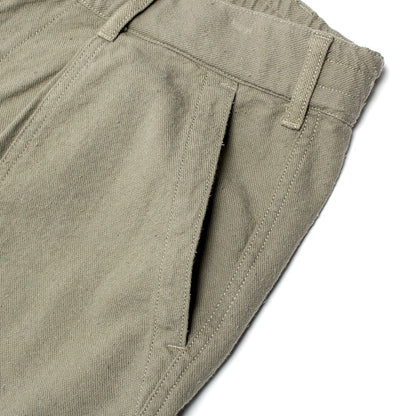 Silk Nep Cotton Twill Deck Pants