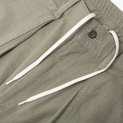 Silk Nep Cotton Twill Deck Pants